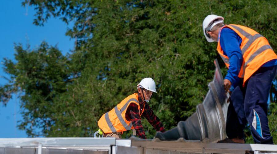 Professional new roof installation services in Mershon, GA